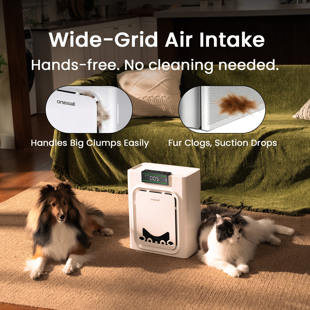 Oneisall 2-in-1 Cat Bed Air Purifier - Image 14