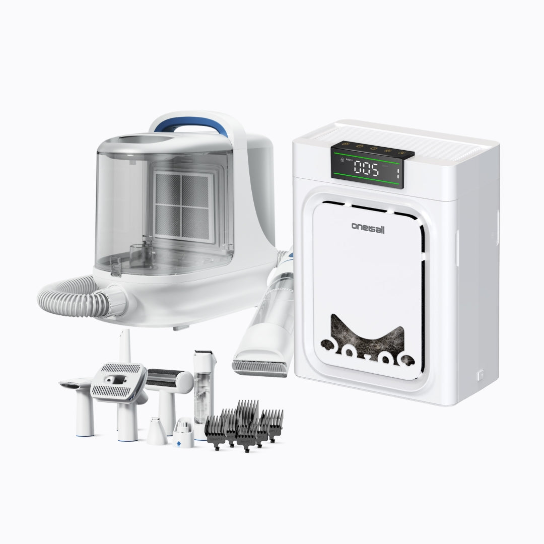 Oneisall BM3 13000Pa Super Strong Suction Dog Grooming Vacuum Kit - Image 13