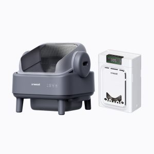 Oneisall Automatic Cat Litter Box & Pet Air Purifier Set