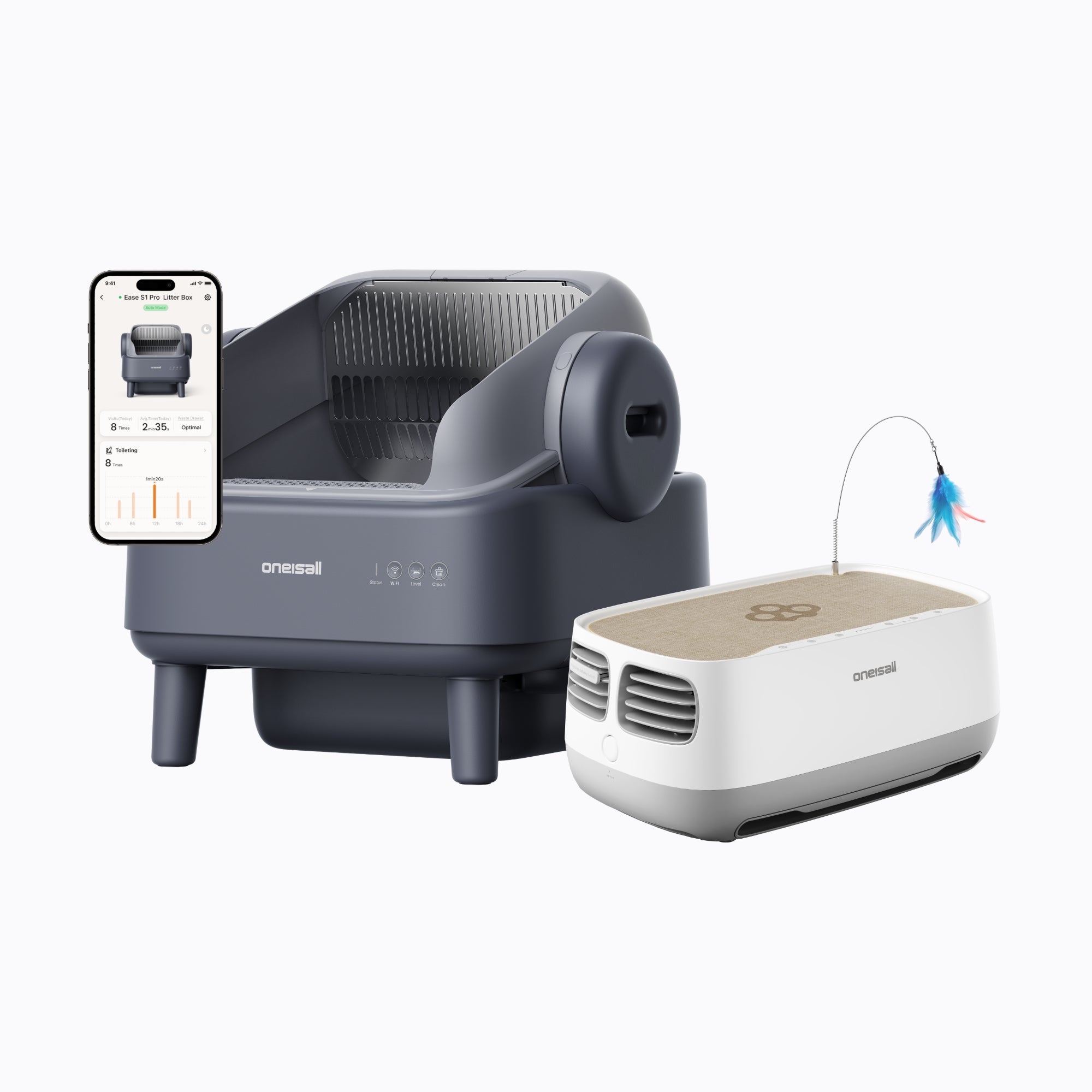 Oneisall 2-in-1 Cat Bed Air Purifier - Image 30