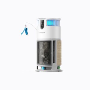 Oneisall 4-in-1 Pet Air Purifier for Homes with Pets. 360?? Airflow