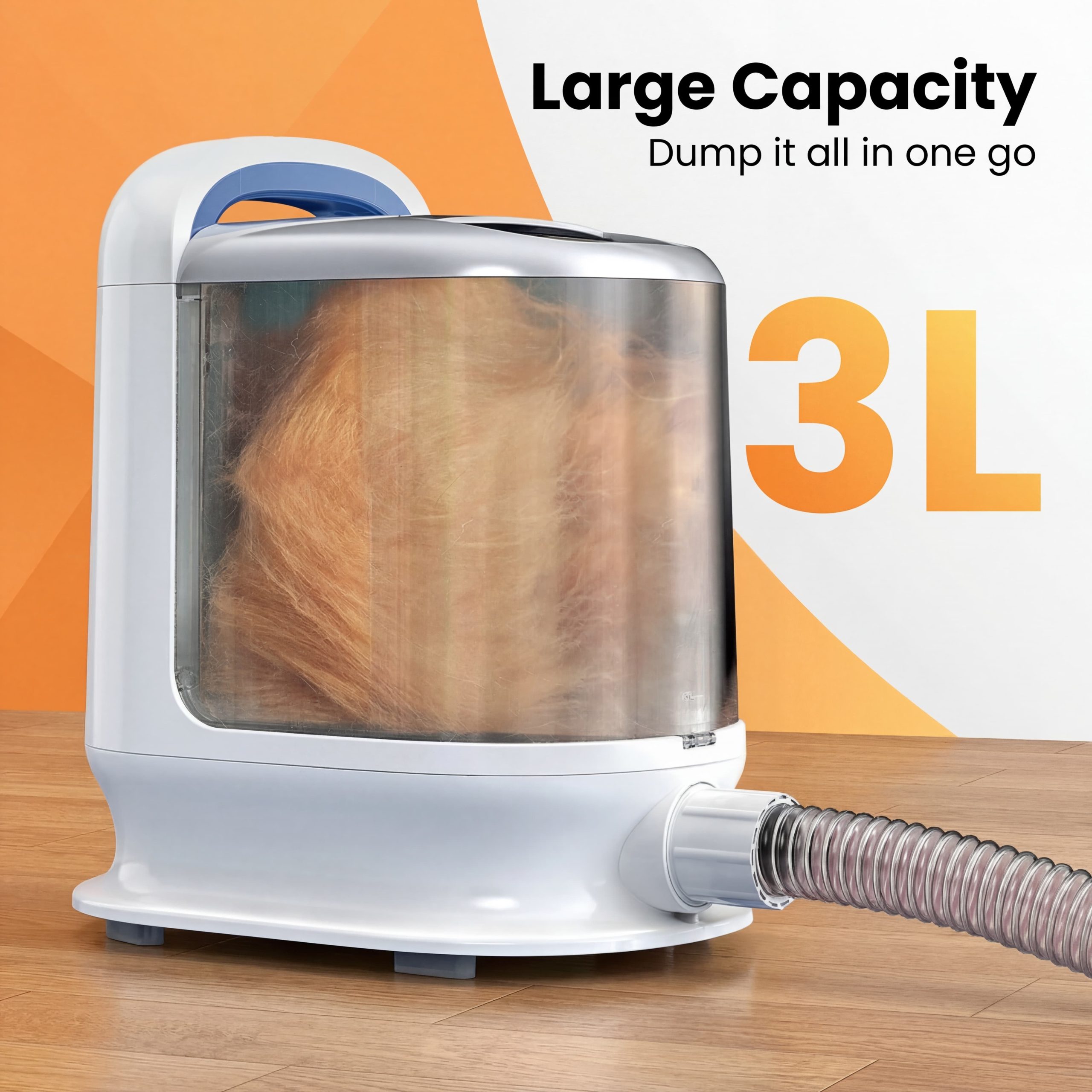 Oneisall BM3 13000Pa Super Strong Suction Dog Grooming Vacuum Kit - Image 6