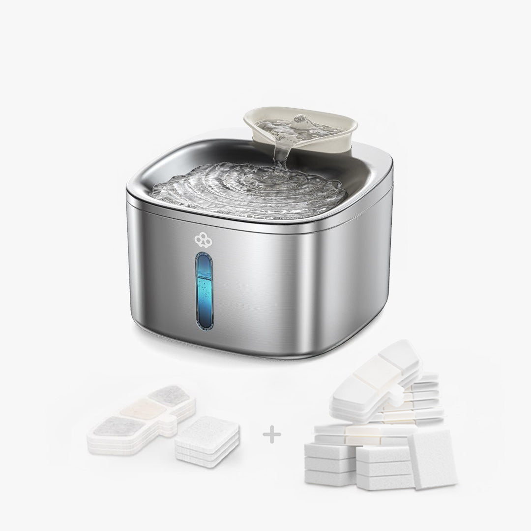 Oneisall 3.5L Corded Pet Water Fountain with 3PCS Filters - Image 21