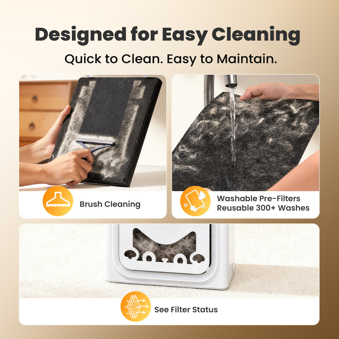 Oneisall 2-in-1 Cat Bed Air Purifier - Image 17