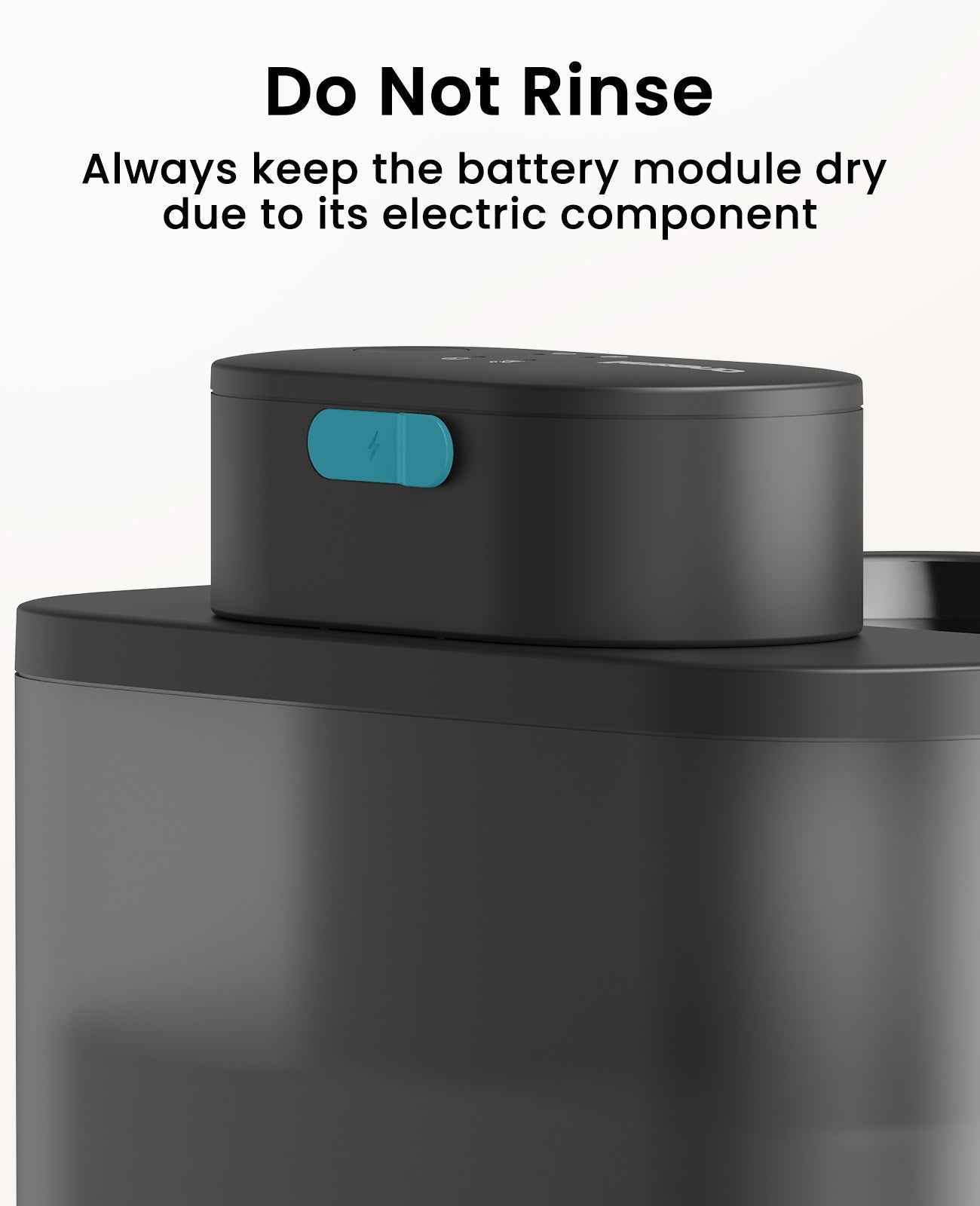 Oneisall 2.2L/3.2L Cordless Pet Water Fountain Battery Module and Control Panel Replacement - Image 5