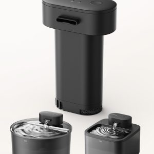 Oneisall 2.2L/3.2L Cordless Pet Water Fountain Battery Module and Control Panel  Replacement
