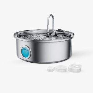Oneisall 7L Pet Water Fountain with Visual Water Level