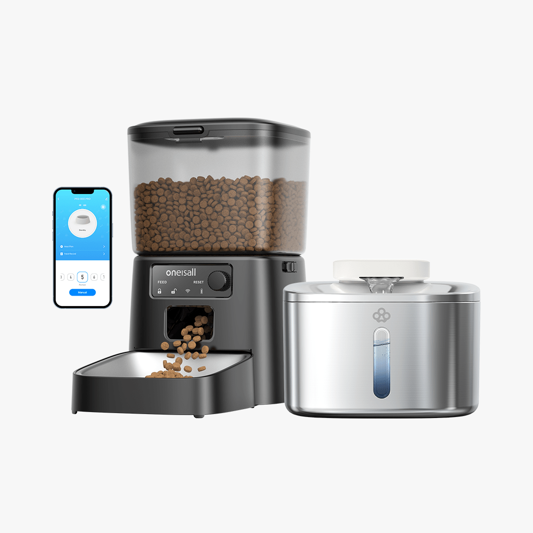 Oneisall 3.5L Automatic Cat Feeder with APP Control & 2.4G Wi-Fi - Image 12