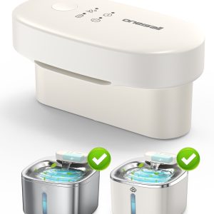 Oneisall 3.5L Cordless Pet Water Fountain Battery Module and Control Panel Replacement