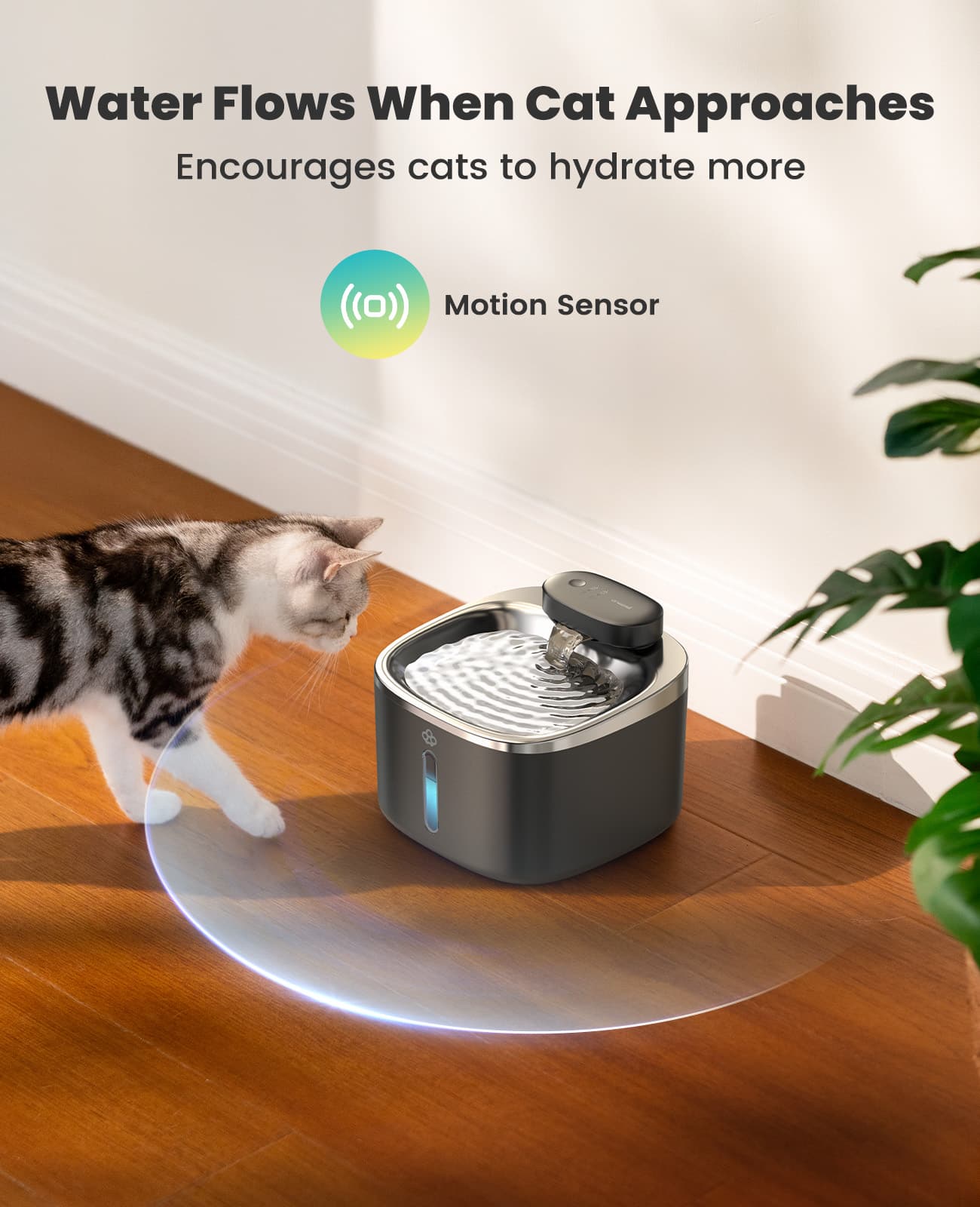 Oneisall Automatic Cat Litter Box. Feeder & Water Fountain Set - Image 16