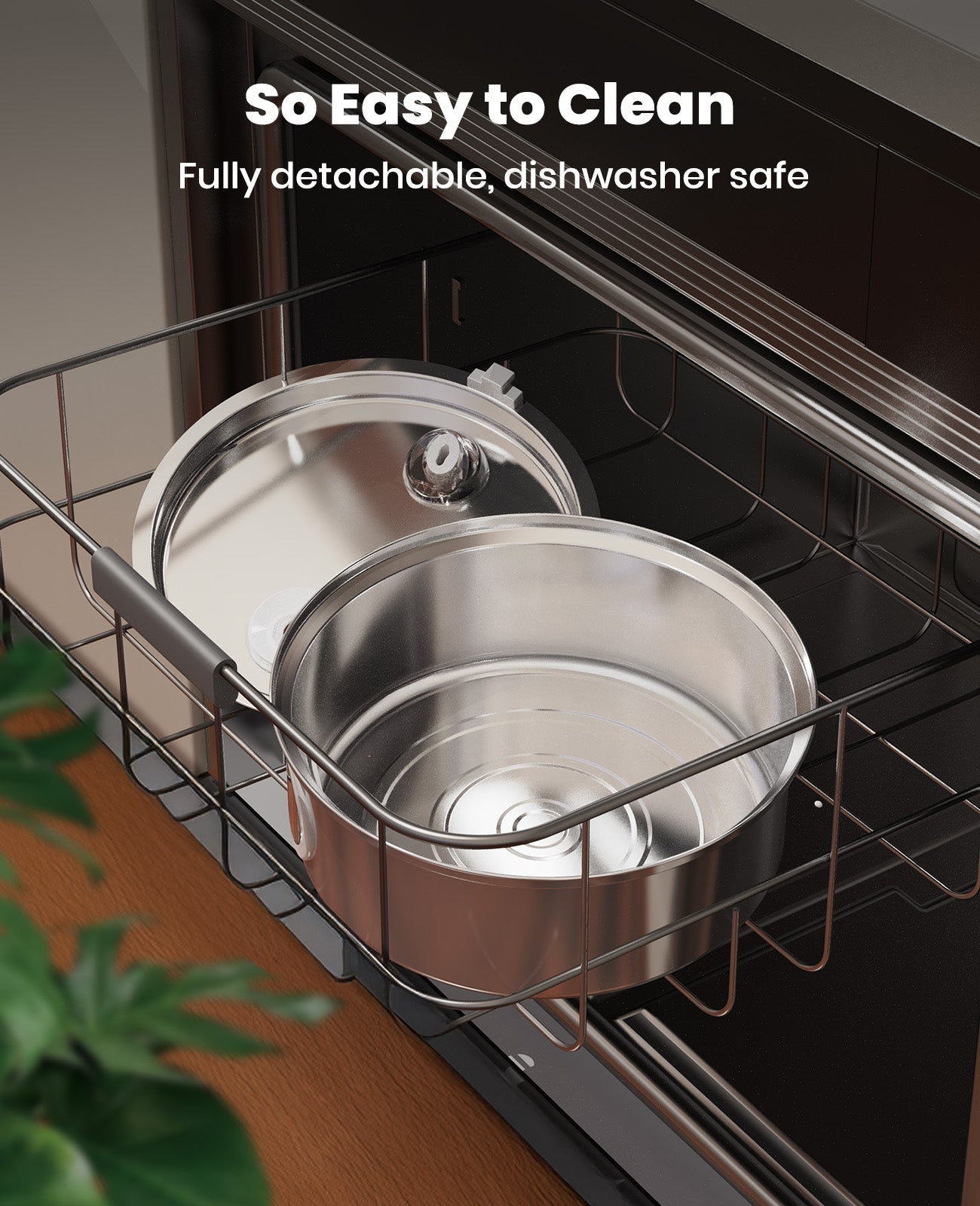 Oneisall 7L Pet Water Fountain with Visual Water Level - Image 9