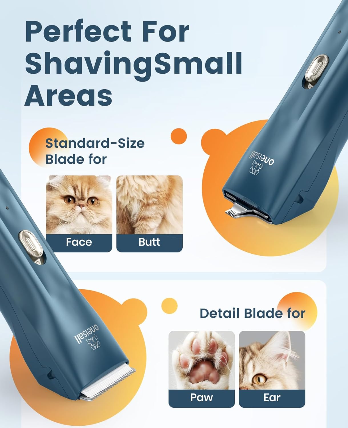 Oneisall LGL006 Cat Clipper with Dual Blades - Image 4