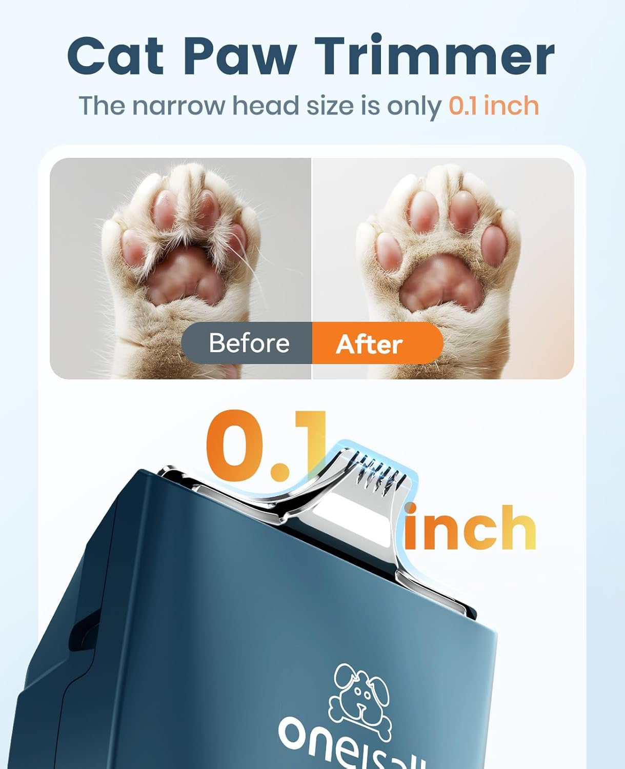 Oneisall LGL006 Cat Clipper with Dual Blades - Image 3