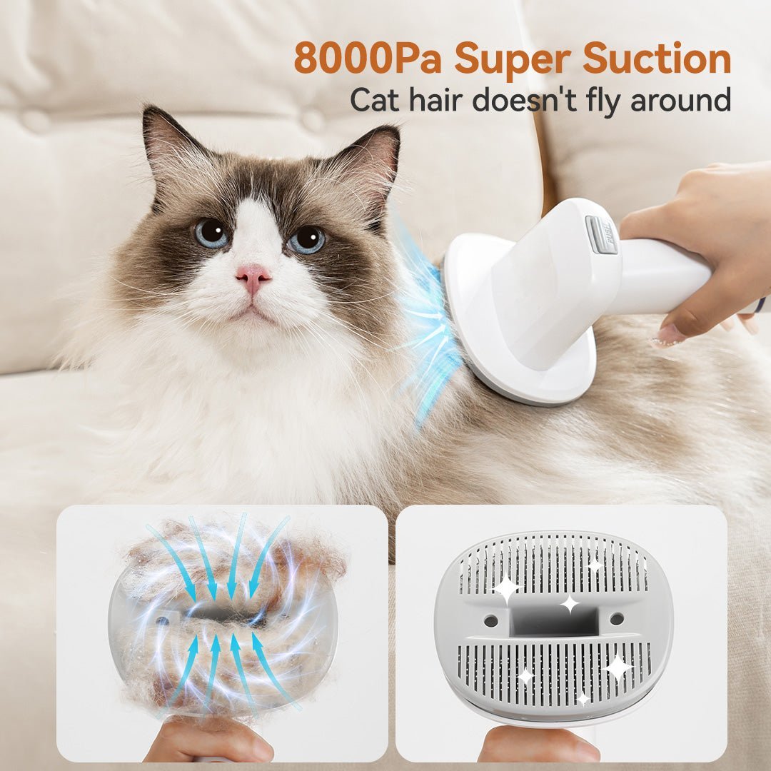 Oneisall LM5C 6-in-1 Cat Grooming Vacuum Kit - Image 9