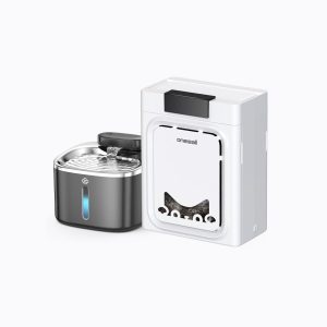 Oneisall Pet Air Purifier & Cordless Water Fountain Set