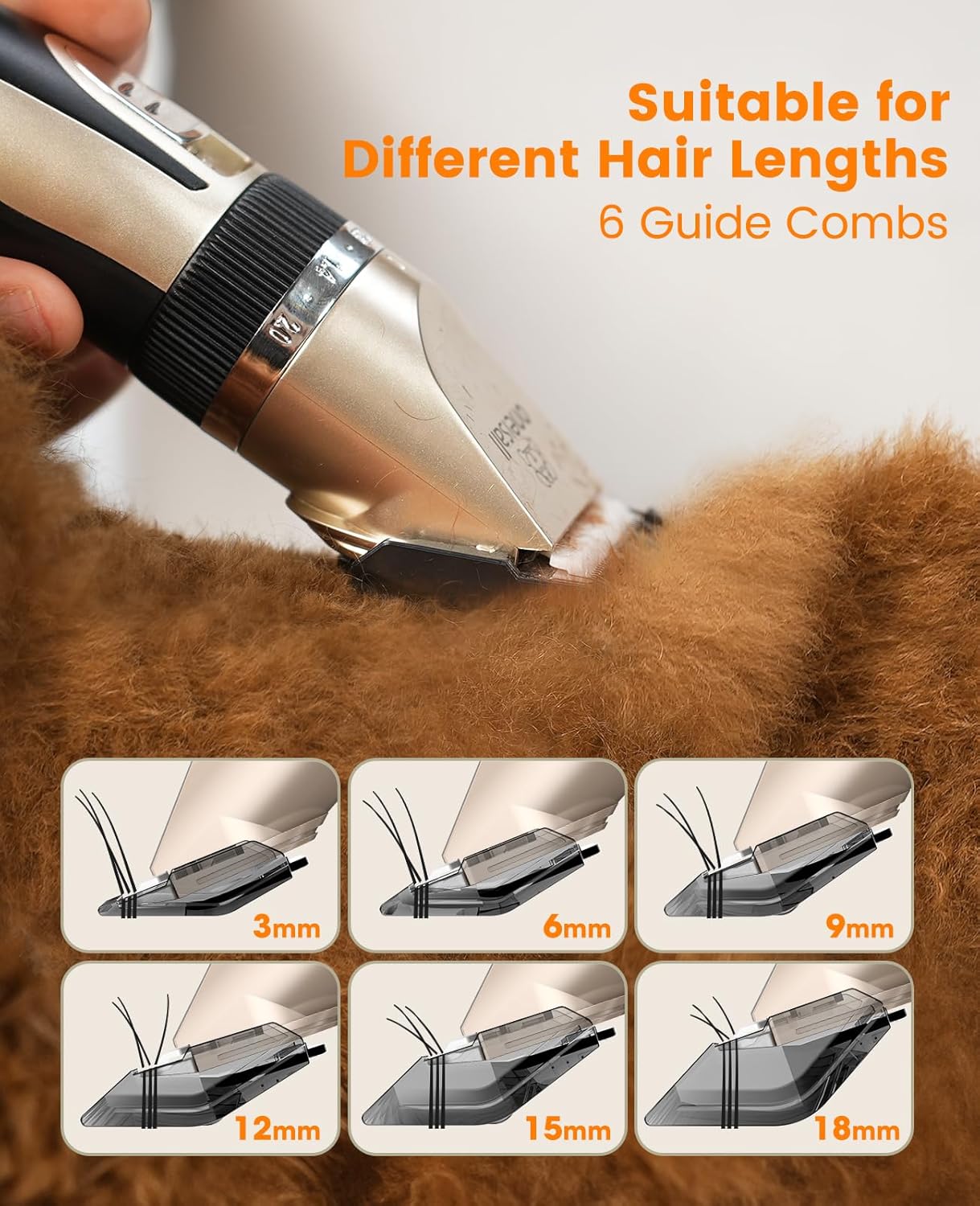Oneisall X2&N5 3 in 1 Dog Clippers & Dog Paw Trimmer - Image 7